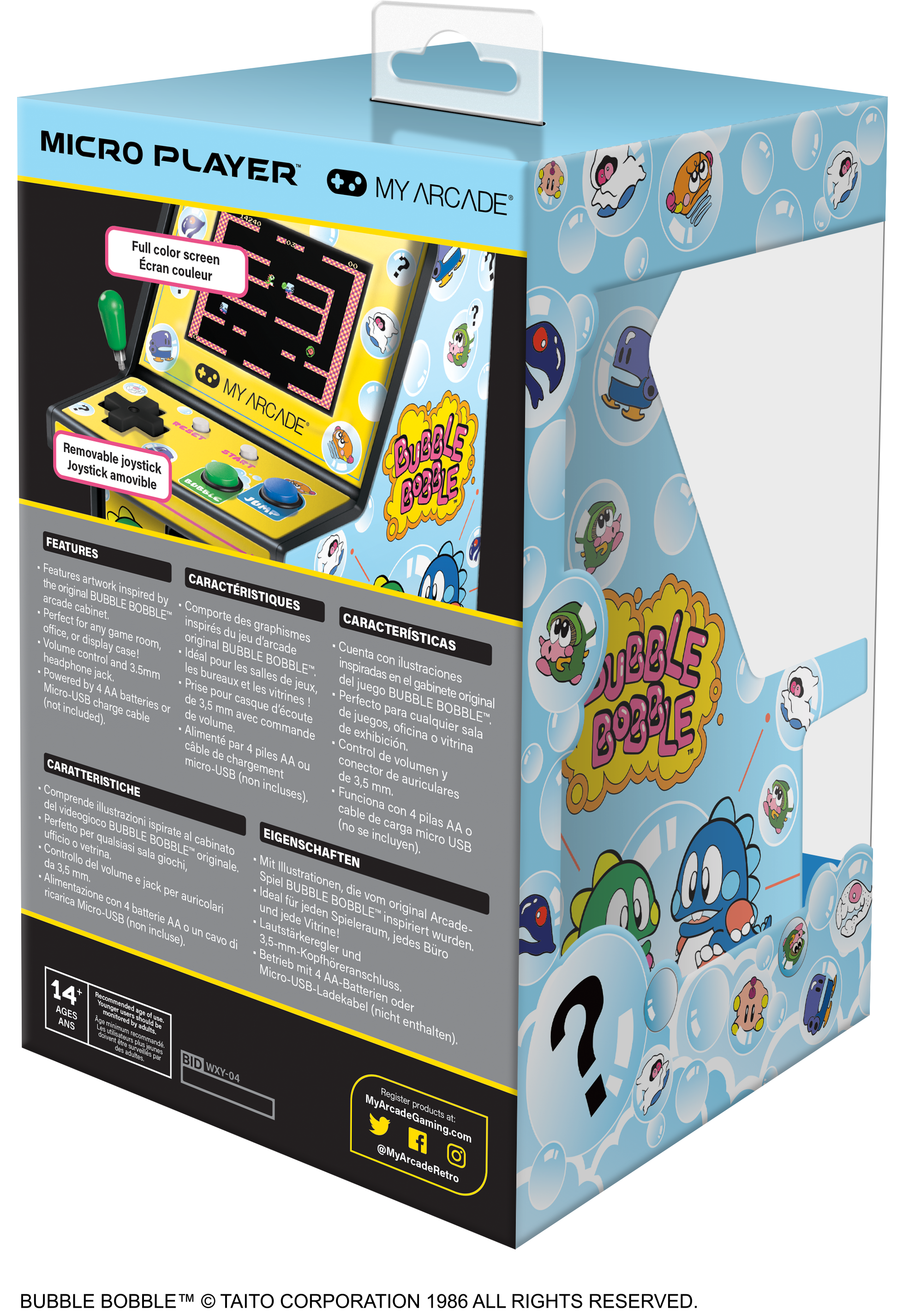 my-arcade-bubble-bobble-micro-player-mini-recreativa-taito image 5