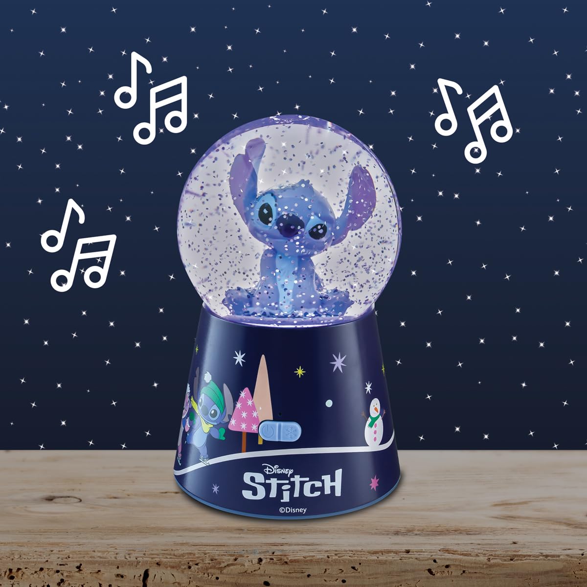 lexibook-stitch-altavoz-bluetooth-bola-de-nieve-sbs10d image 2