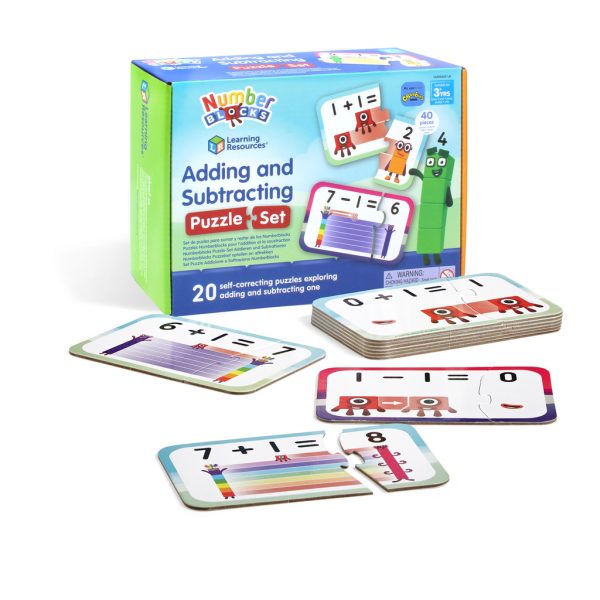 falomir-juegos-numberblocks-adding-and-subtracting-puzzle-set-puzzle-educativo image 1