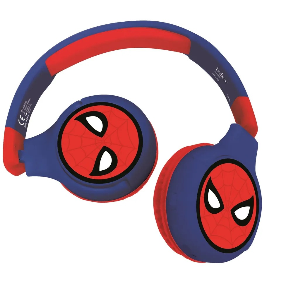lexibook-spider-man-hpbt010splxb-auriculares-bluetooth-infantiles image 1