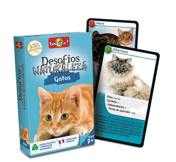 falomir-juegos-desaf-os-de-la-naturaleza-gatos-collector-juego-de-cartas-de-anim image 1