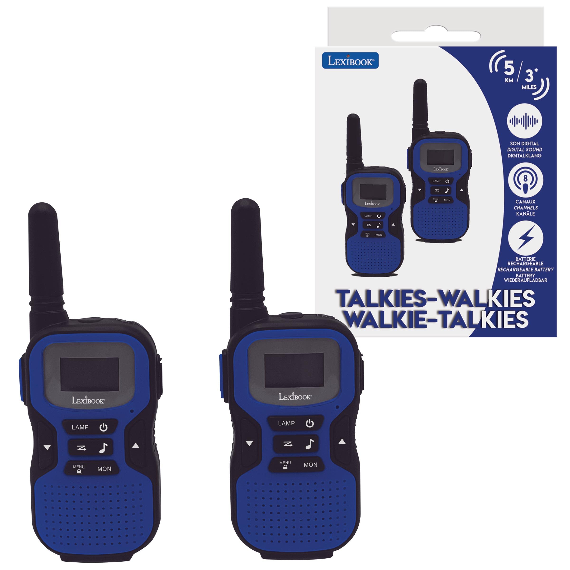 lexibook-tw58-walkie-talkies-con-linterna-y-alcance-8-km image 7