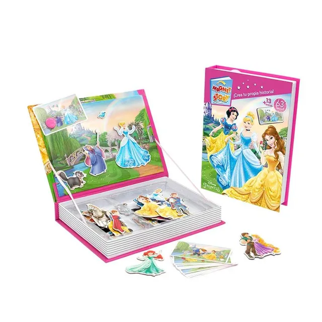 falomir-juegos-magnet-story-disney-princess-juego-magn-tico-de-historias image 1
