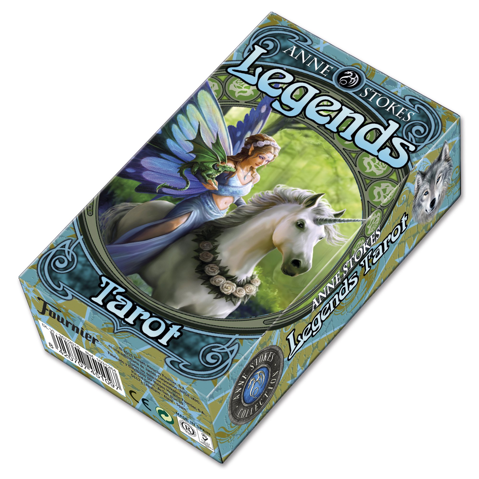 fournier-baraja-tarot-anne-stokes-legends-78-cartas image 2