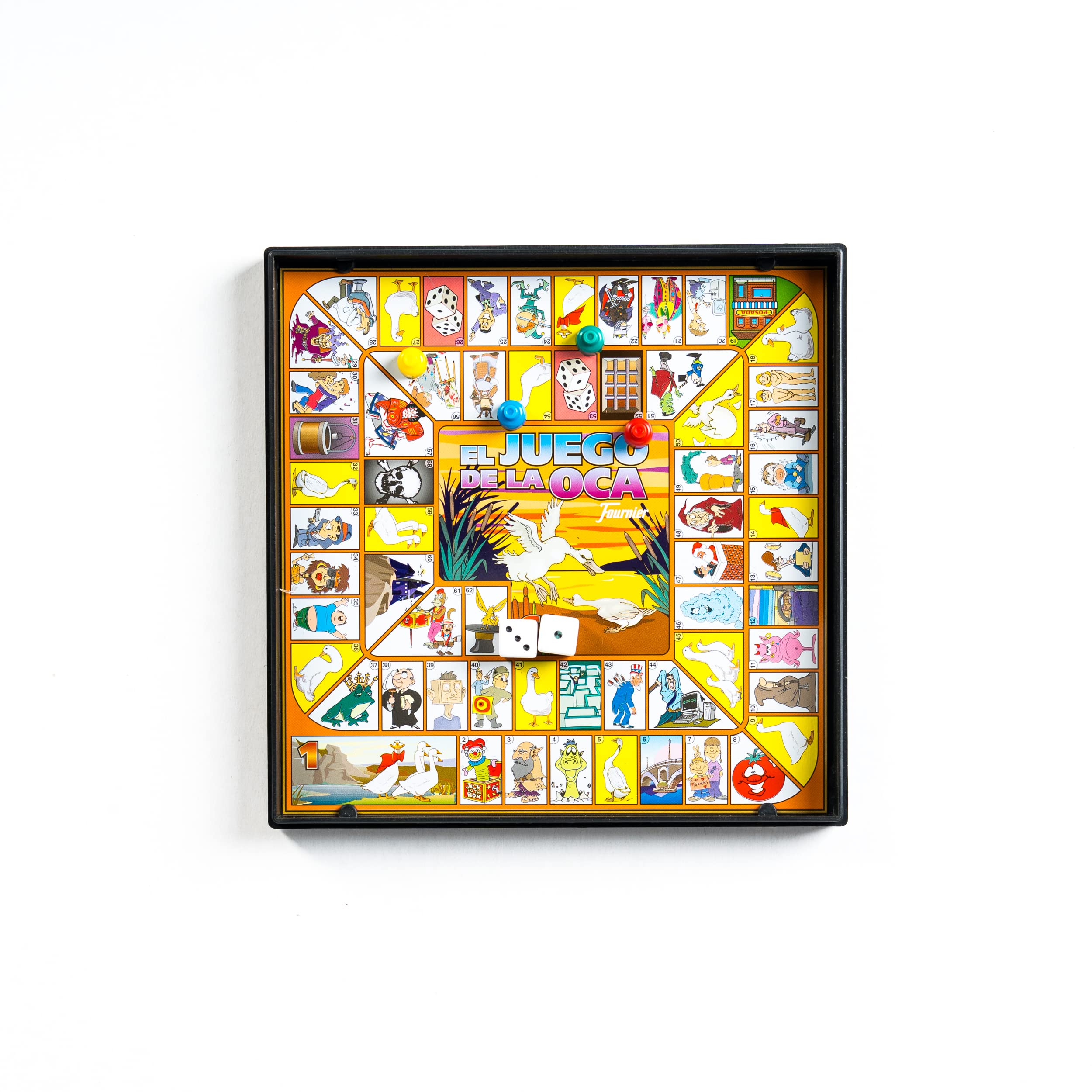 fournier-juego-de-la-oca-magn-tico-16x16-cm-4-jugadores image 4