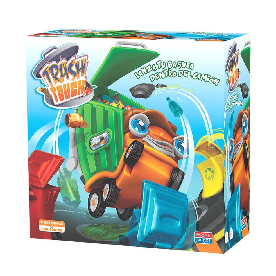 falomir-juegos-trash-truck-juego-de-mesa image 2