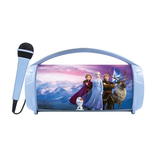 lexibook-frozen-altavoz-karaoke-azul-y-morado-btp585fzzlxb image 8