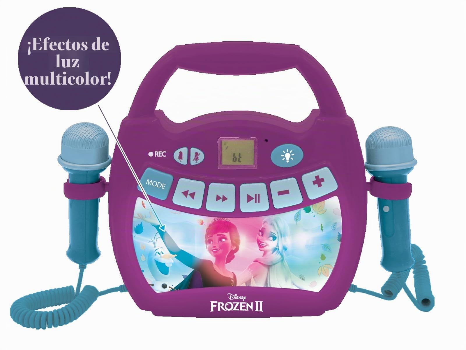 lexibook-frozen-reproductor-karaoke-modelo-mp320fzzlxb image 3