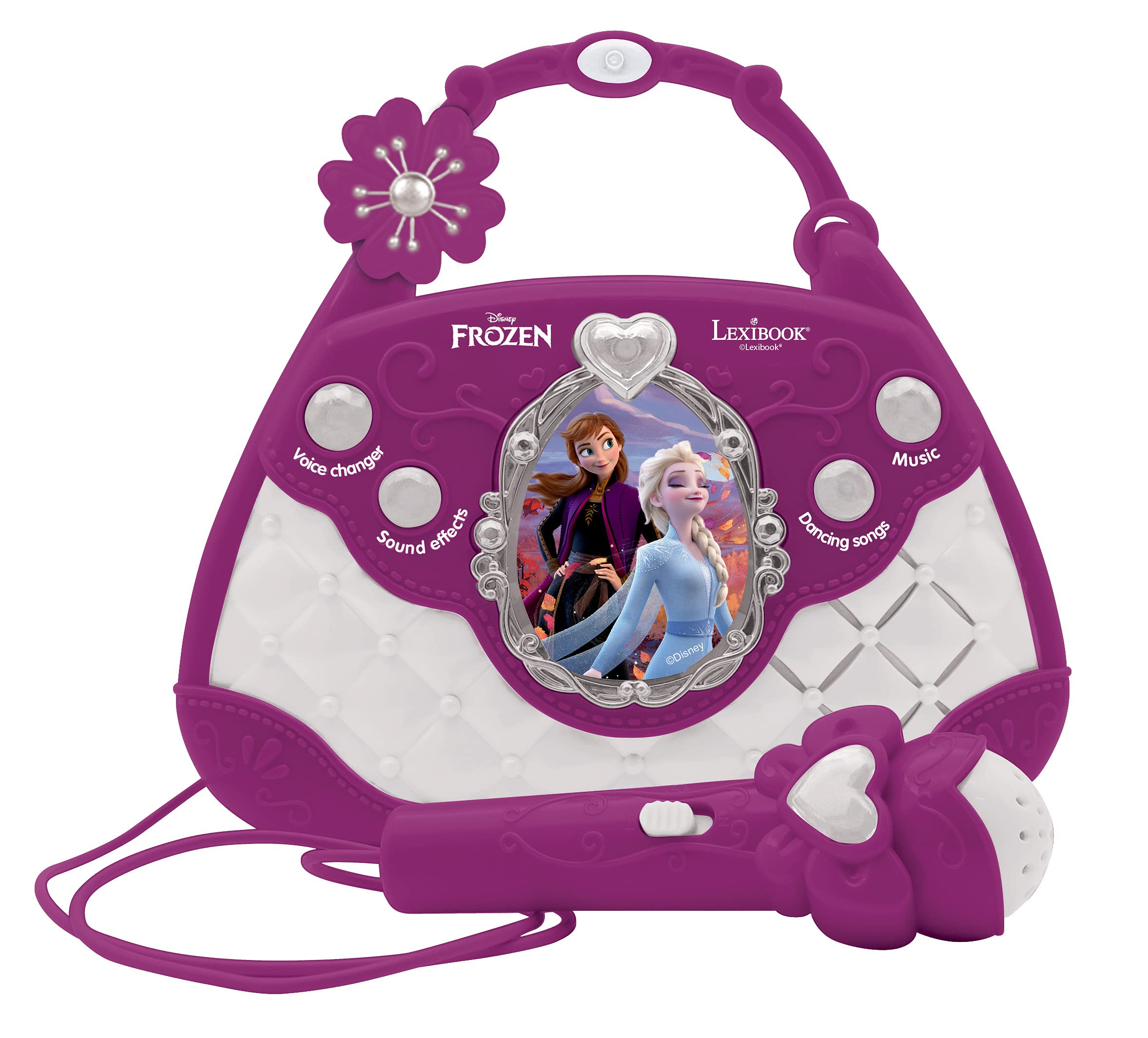 lexibook-frozen-altavoz-karaoke-k102fz-con-micr-fono image 2