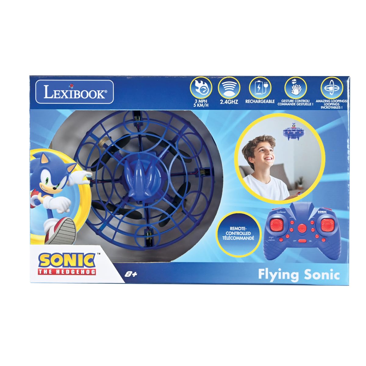 lexibook-ufosn-sonic-ufo-volador-rc-con-luz image 5