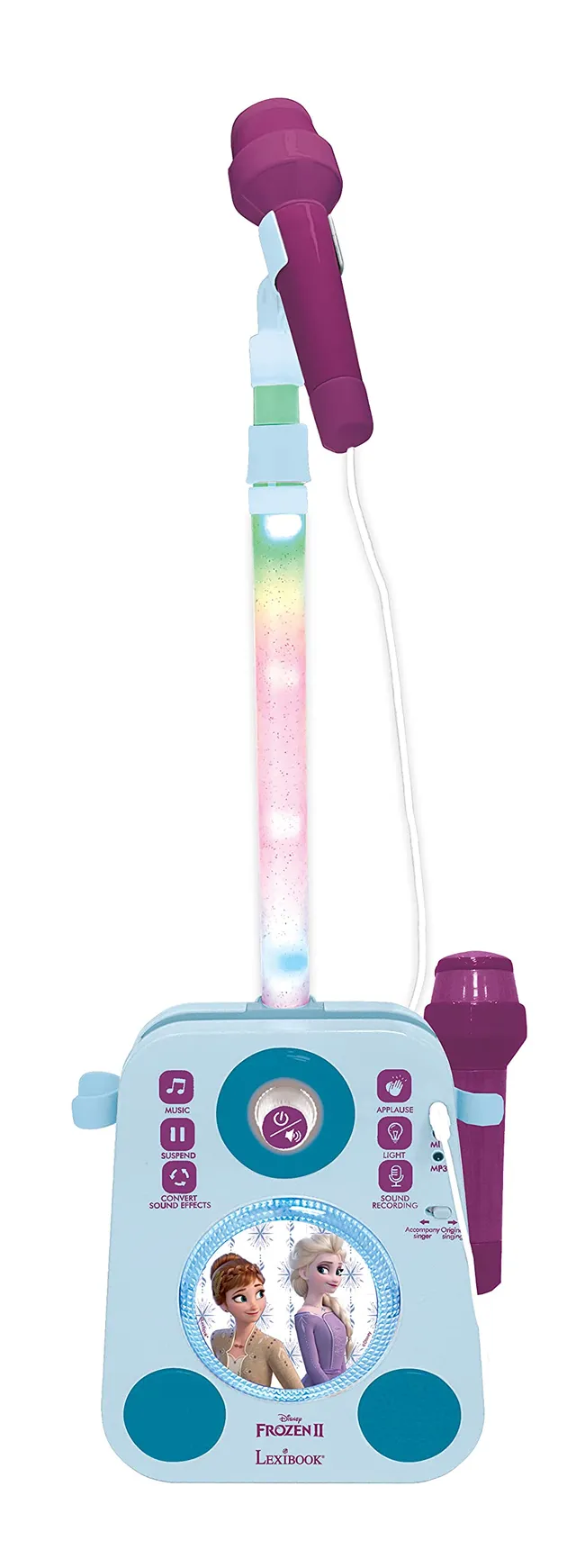 lexibook-frozen-k140fz-altavoz-musical-luminoso-con-2-micr-fonos image 1