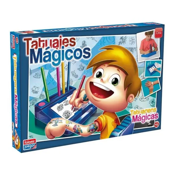 falomir-juegos-tatuajes-m-gicos-azul-set-de-manualidades image 1