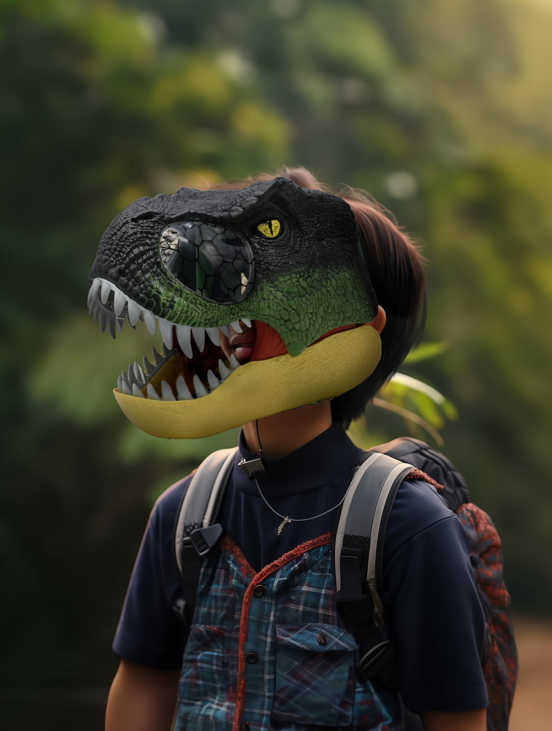 lexibook-m-scara-de-dinosaurio-con-mand-bula-m-vil-rpdino01 image 3