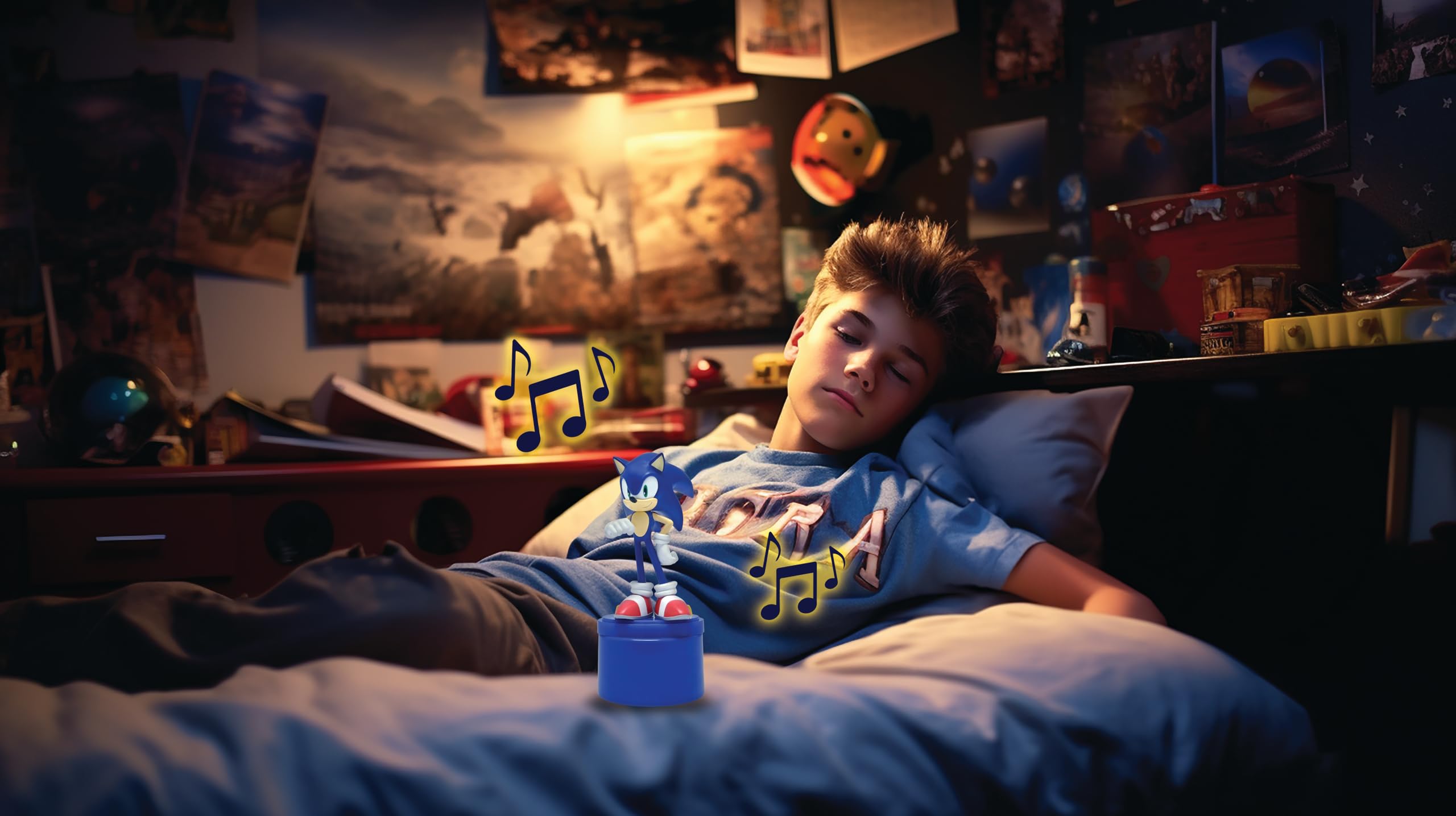 lexibook-sonic-luz-nocturna-con-altavoz-ns01sn image 4