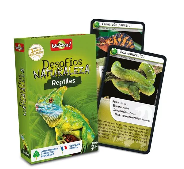 falomir-juegos-desaf-os-naturaleza-reptiles-collector-juego-de-cartas-educativo- image 1