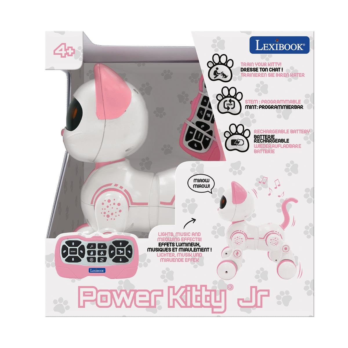 lexibook-power-kitty-jr-kit01lxb-gato-robot-interactivo image 5