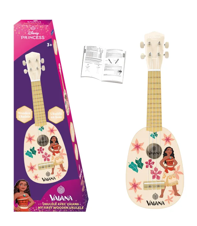 lexibook-k230vn-vaiana-ukelele-de-madera-infantil image 1
