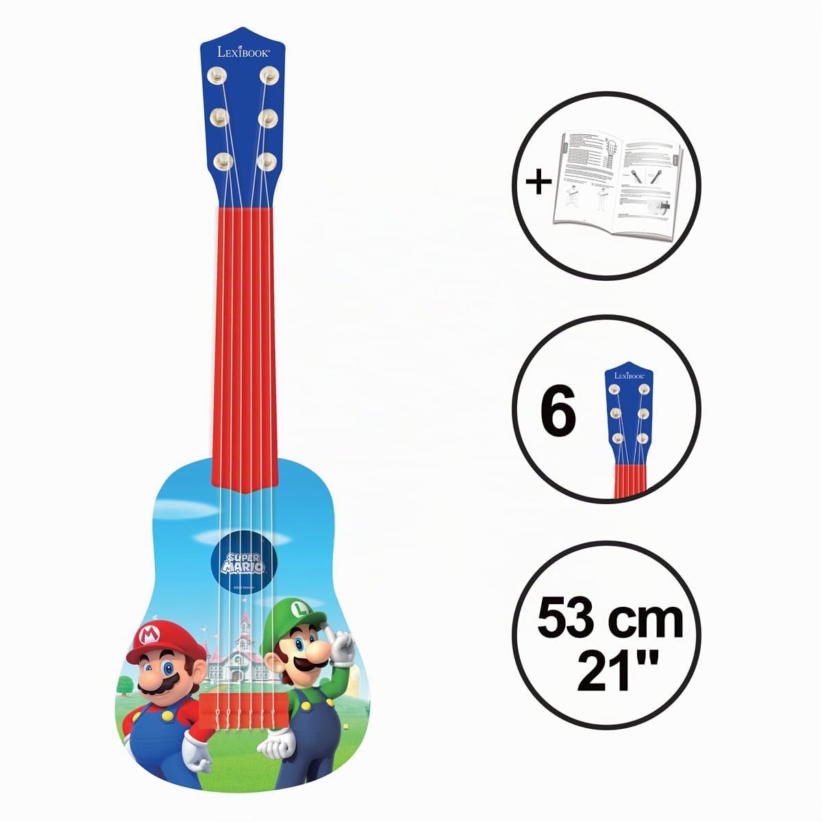 lexibook-mario-luigi-k200nilxb-mi-primera-guitarra-53-cm image 3