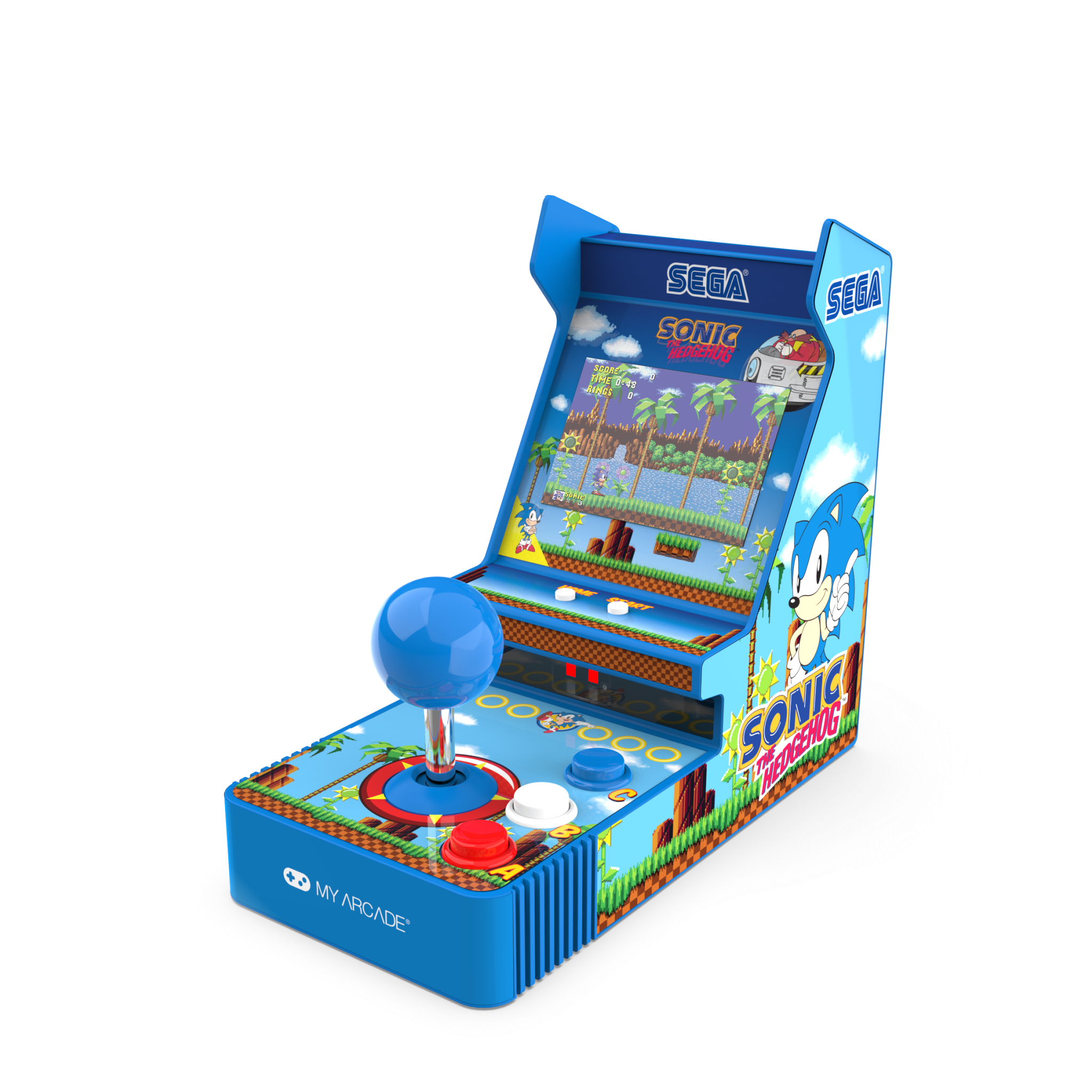 my-arcade-sonic-the-hedgehog-joystick-player-consola-retro image 1