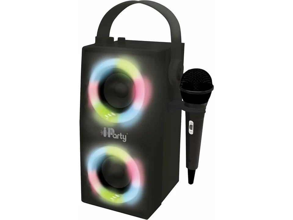 lexibook-btp180bkz-iparty-altavoz-karaoke-bluetooth image 1