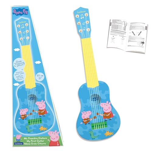 lexibook-k200pplxb-peppa-pig-mi-primera-guitarra-21-6-cuerdas-nailon image 8