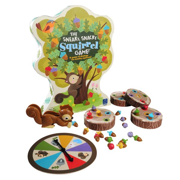 falomir-juegos-the-sneaky-snacky-squirrel-game-juego-de-mesa-infantil image 2