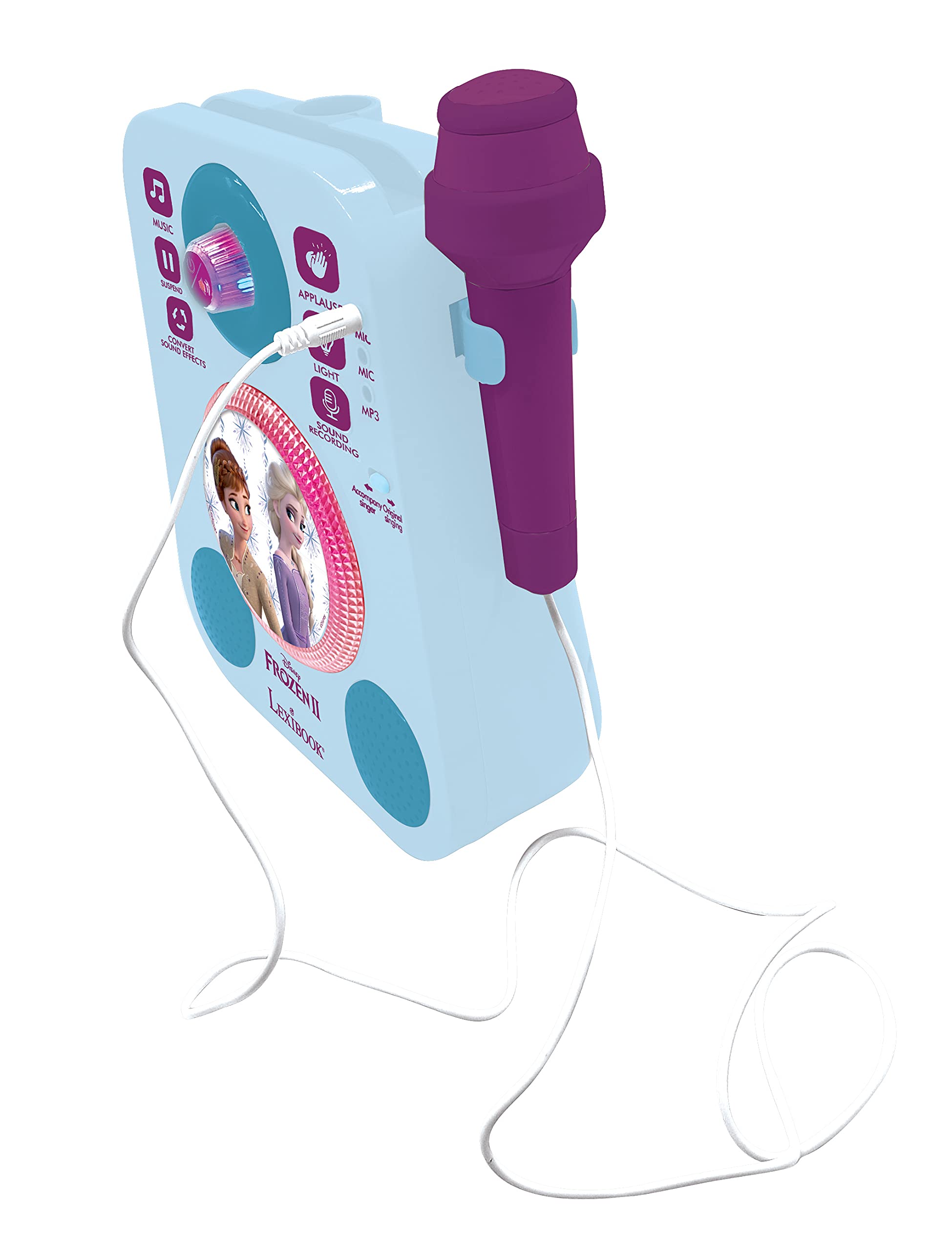 lexibook-frozen-k140fz-altavoz-musical-luminoso-con-2-micr-fonos image 6