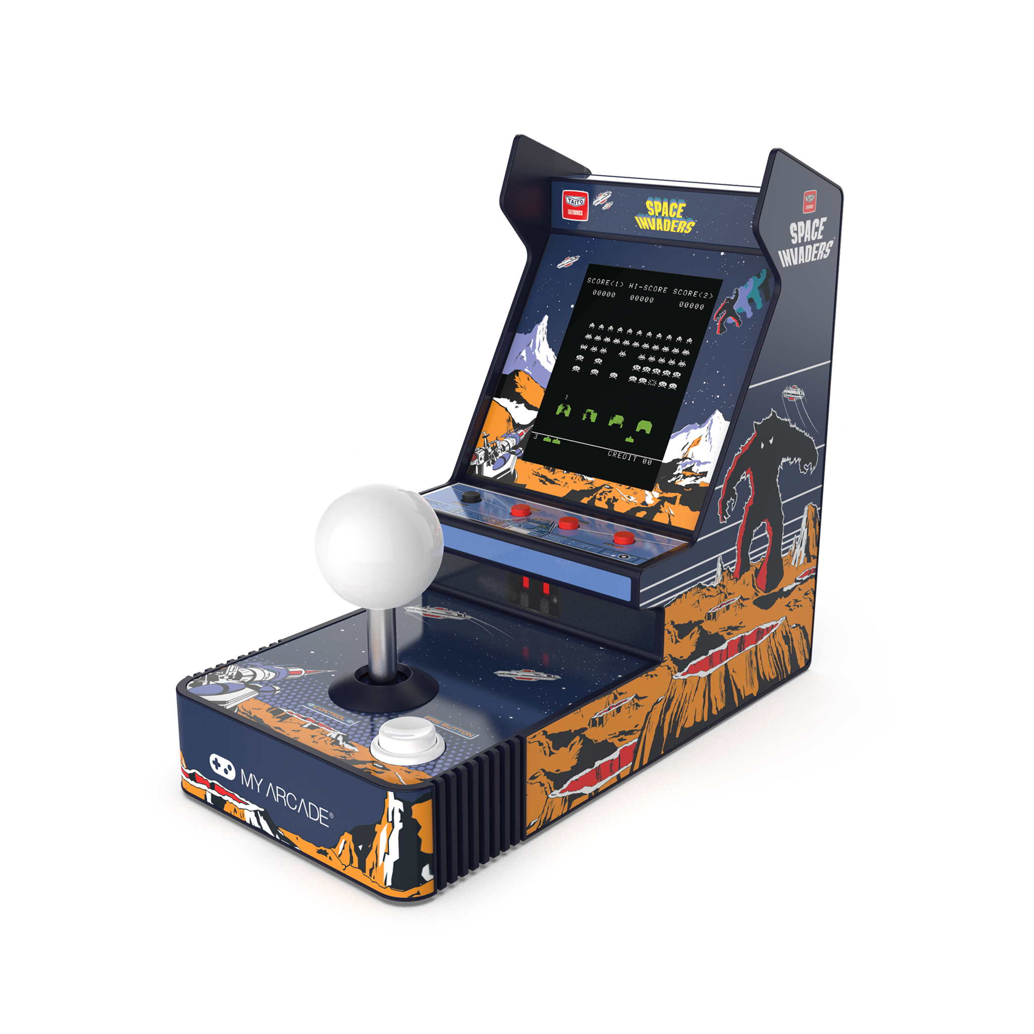 my-arcade-space-invaders-joystick-player-consola-joystick-arcade image 1