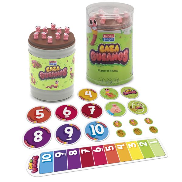 falomir-juegos-caza-gusanos-juego-de-mesa-familiar image 1