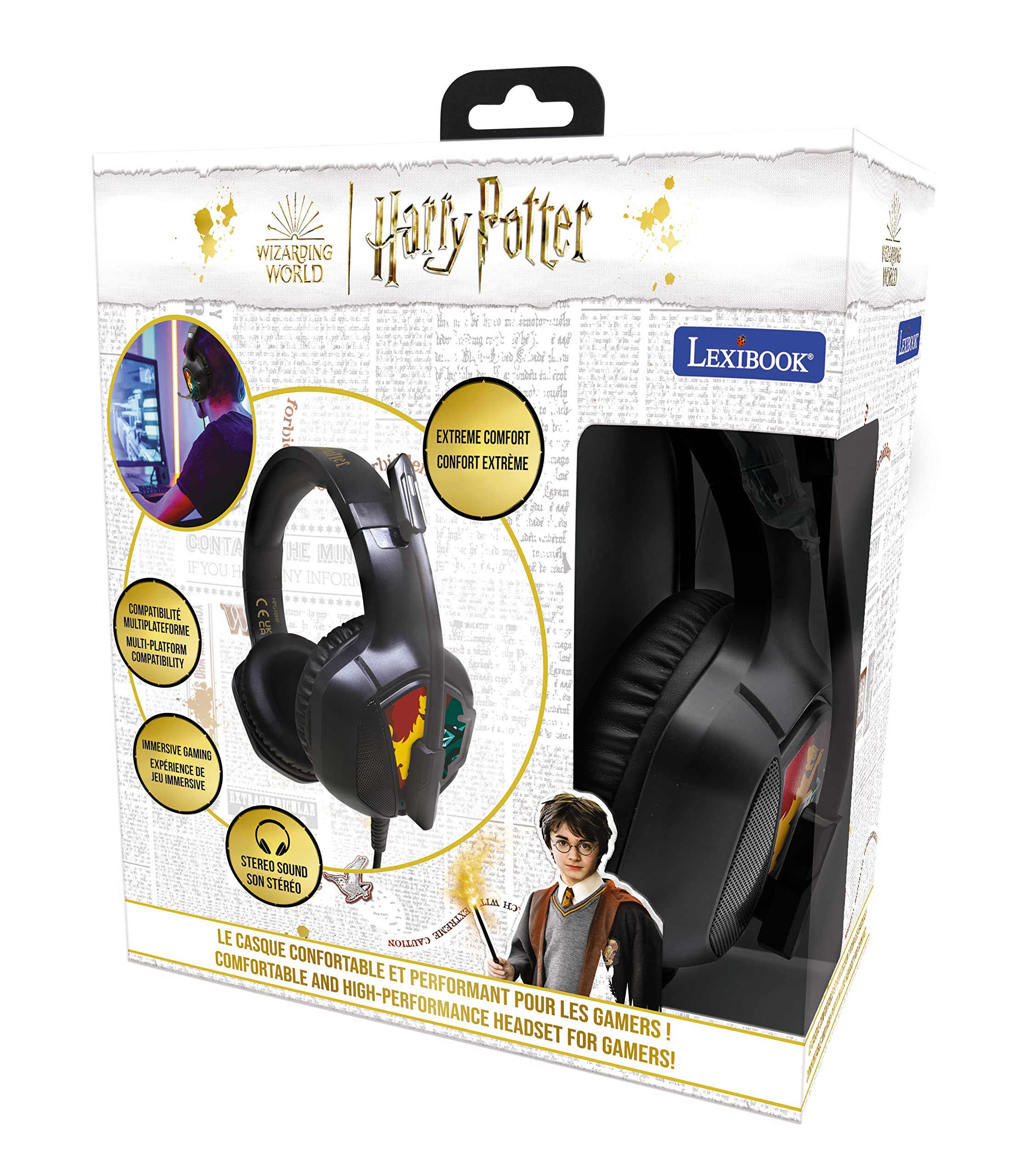 lexibook-harry-potter-auriculares-gaming-hpg10hp image 2