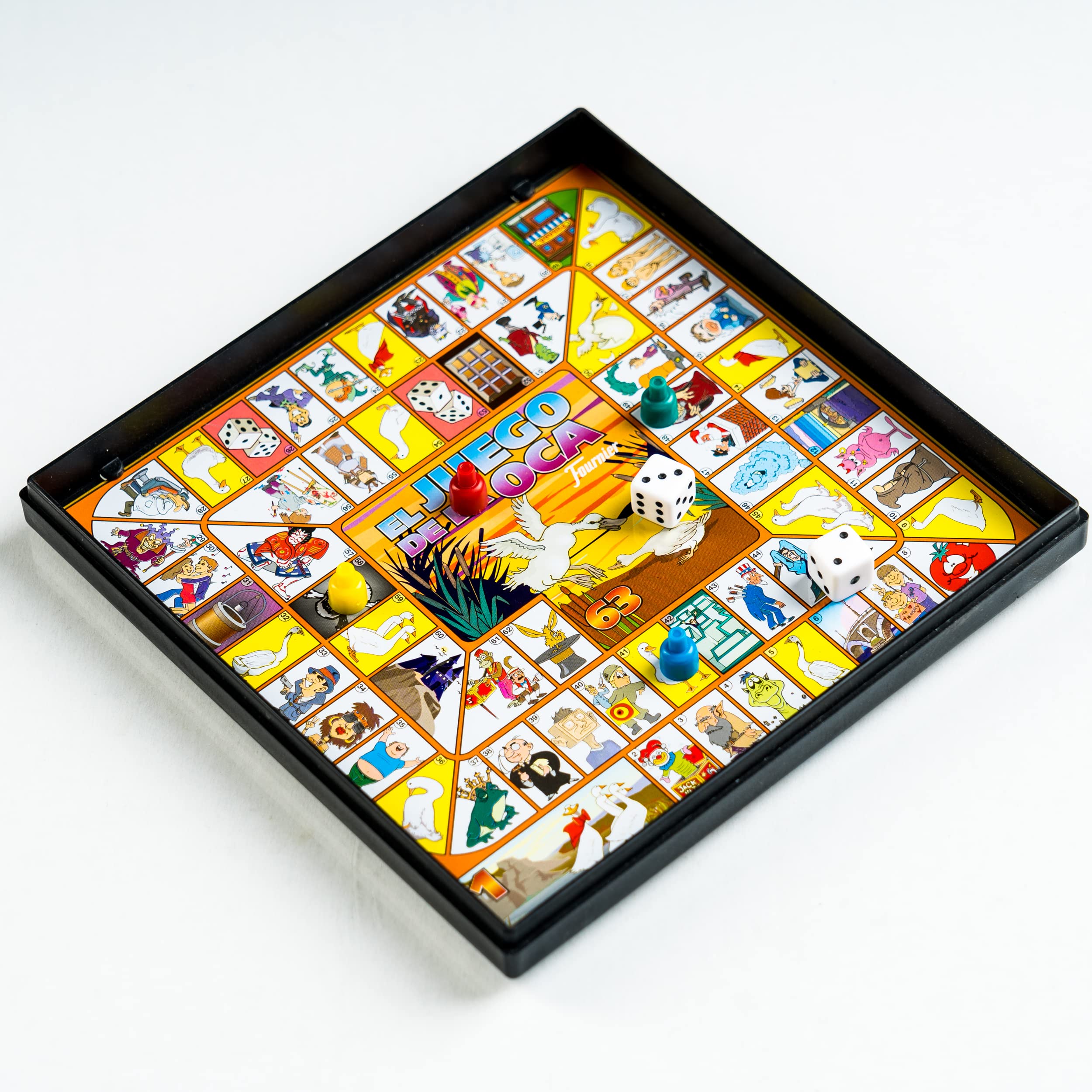 fournier-juego-de-la-oca-magn-tico-16x16-cm-4-jugadores image 5