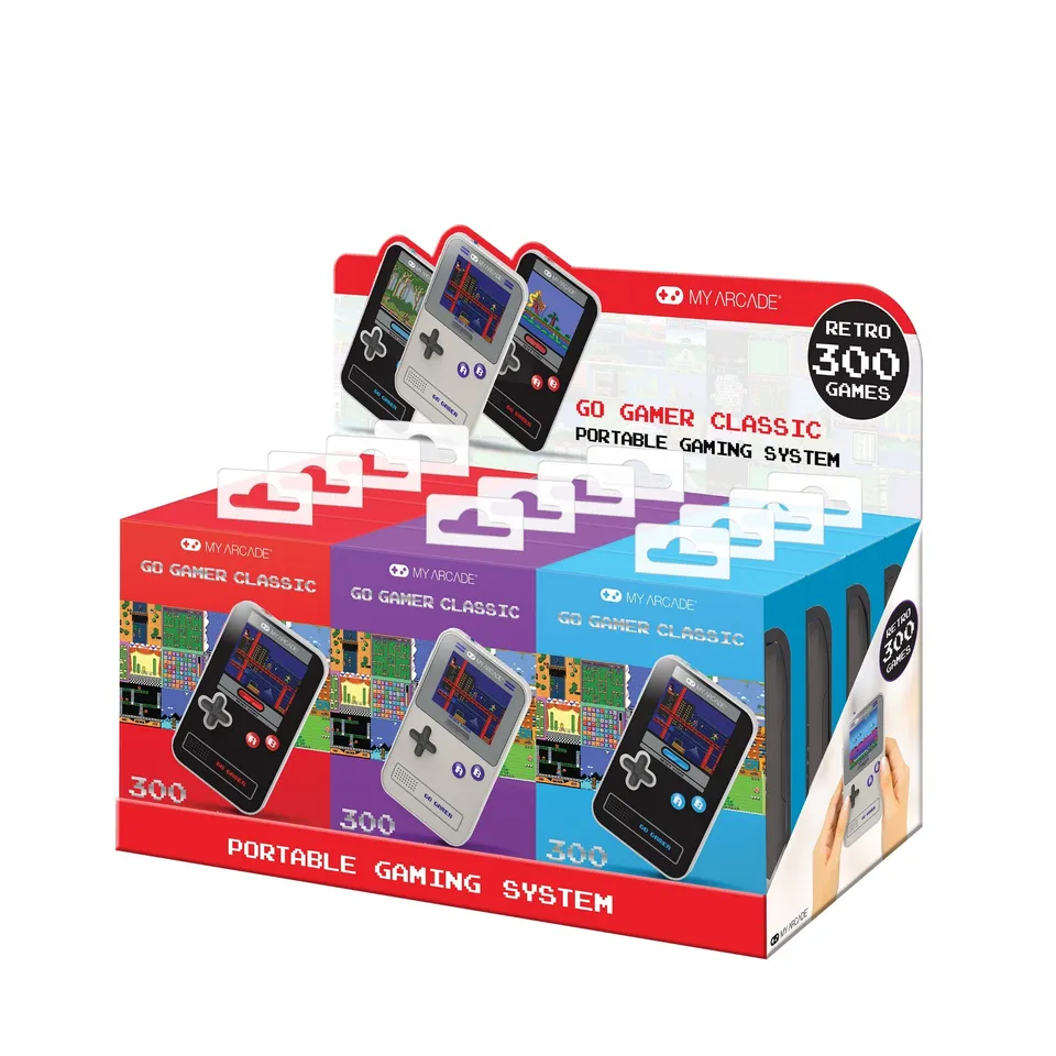 my-arcade-go-gamer-classic-bandeja-12-uds-300-juegos image 1