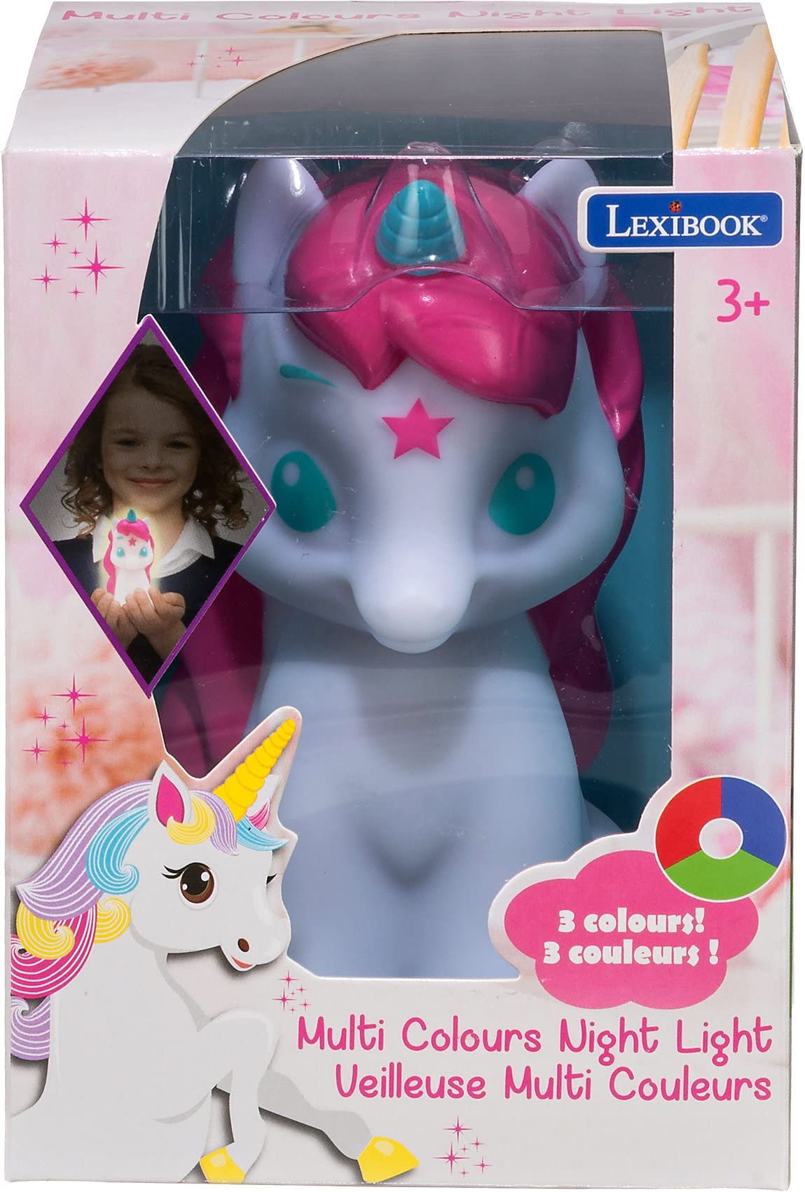 lexibook-luz-de-noche-led-bolsillo-unicornio-nlj01uni image 4