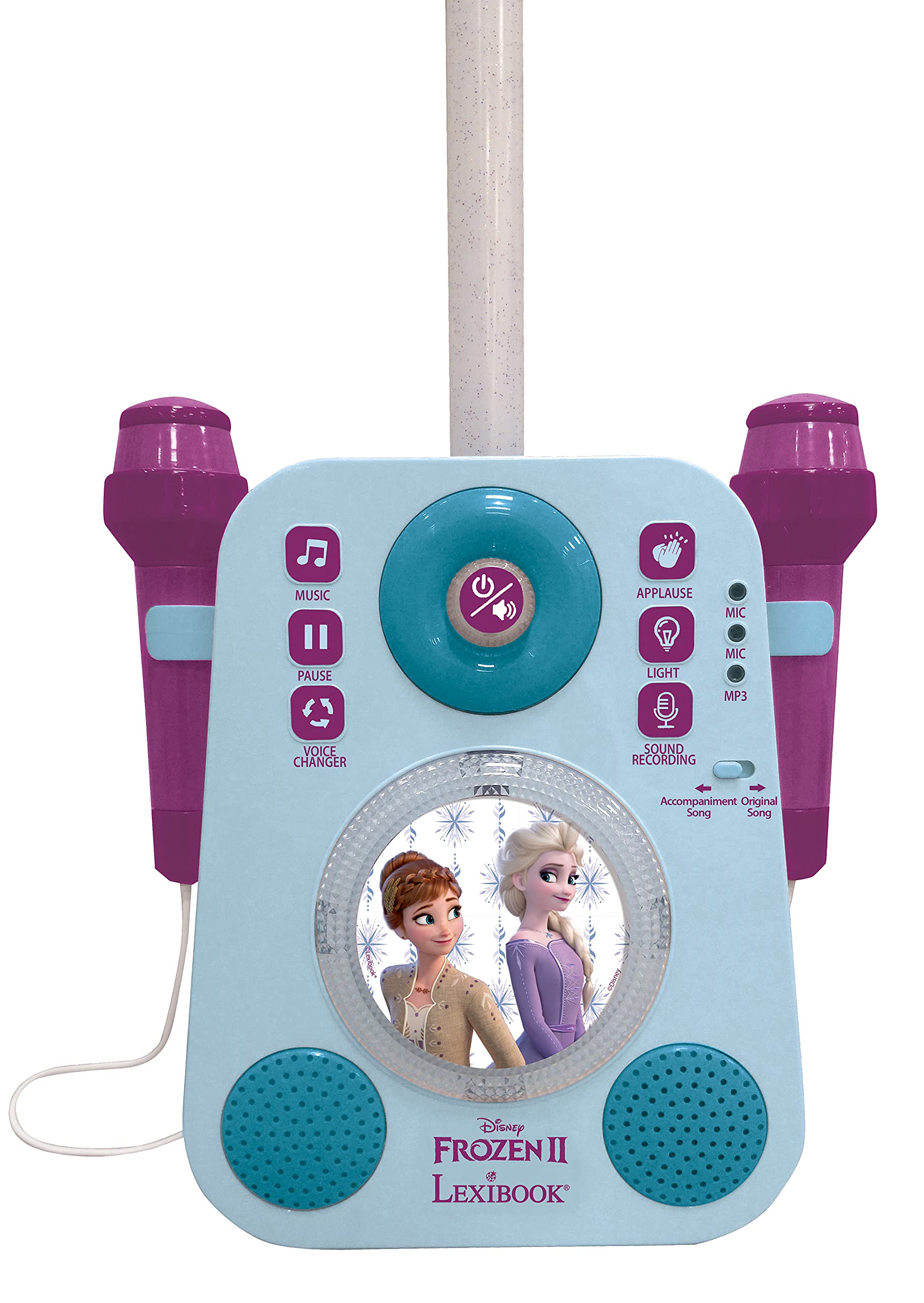 lexibook-frozen-k140fz-altavoz-musical-luminoso-con-2-micr-fonos image 3