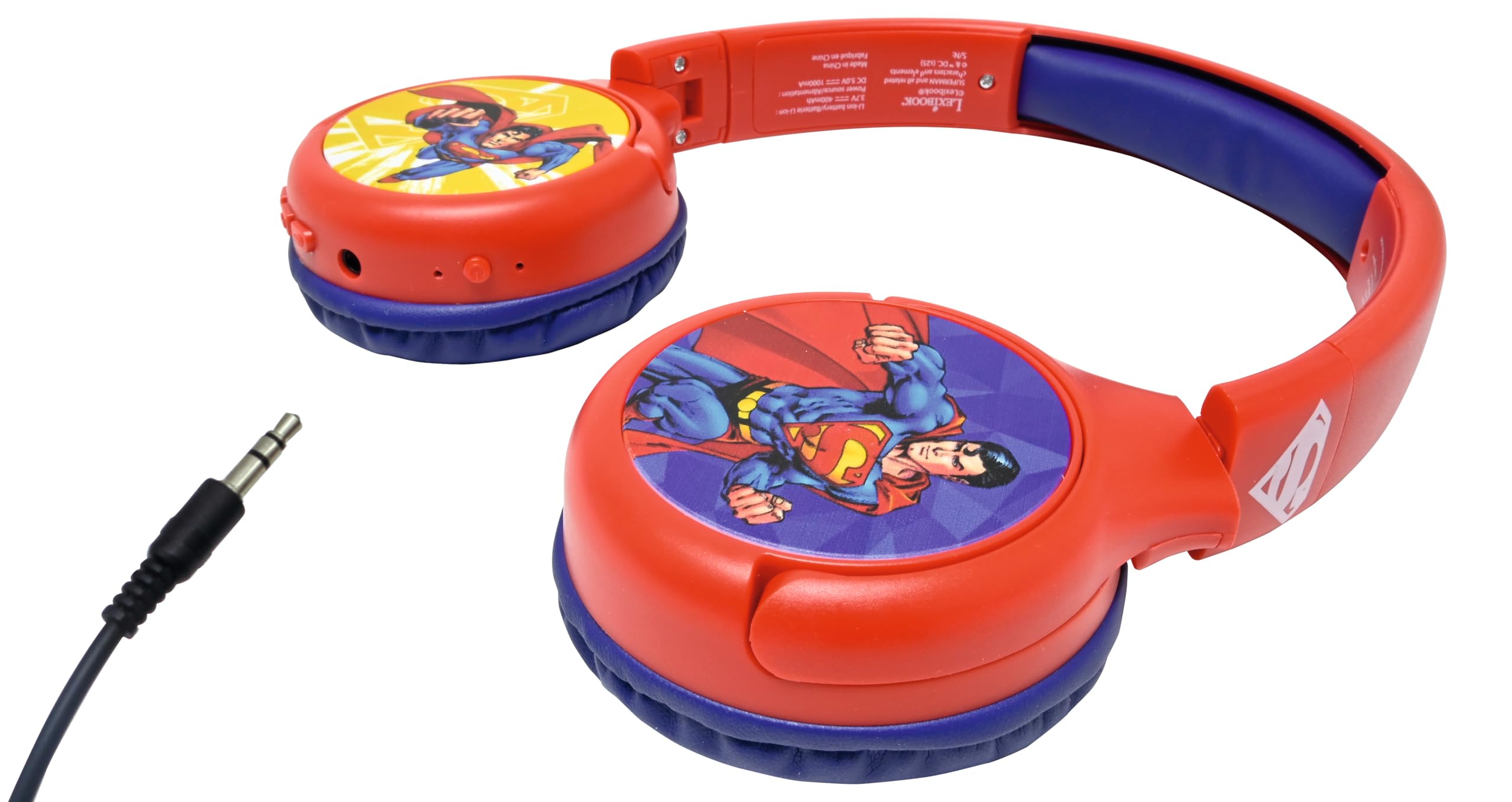 lexibook-superman-auriculares-bluetooth-hpbt010su image 3