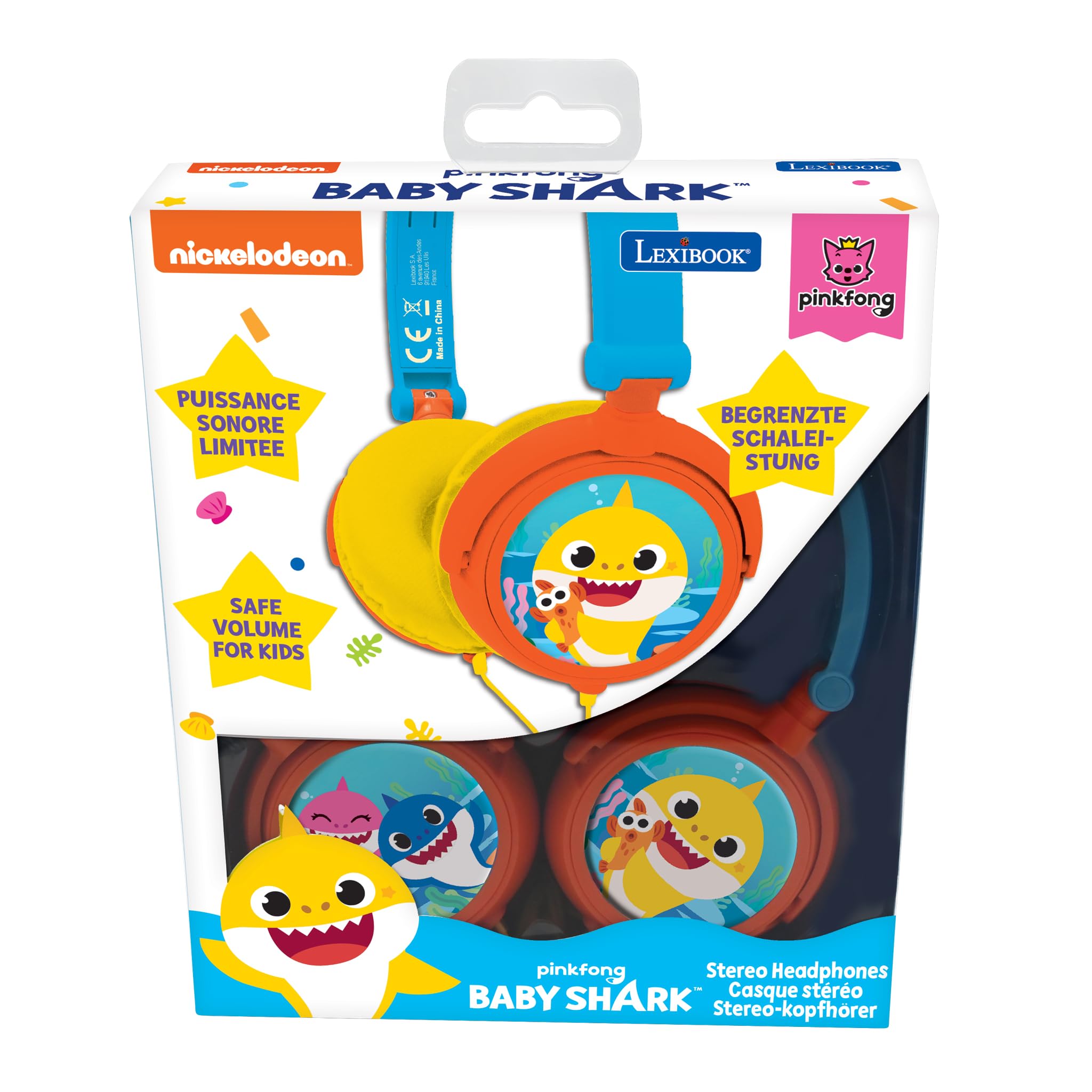 lexibook-baby-shark-auriculares-est-reo-hp015bs image 7