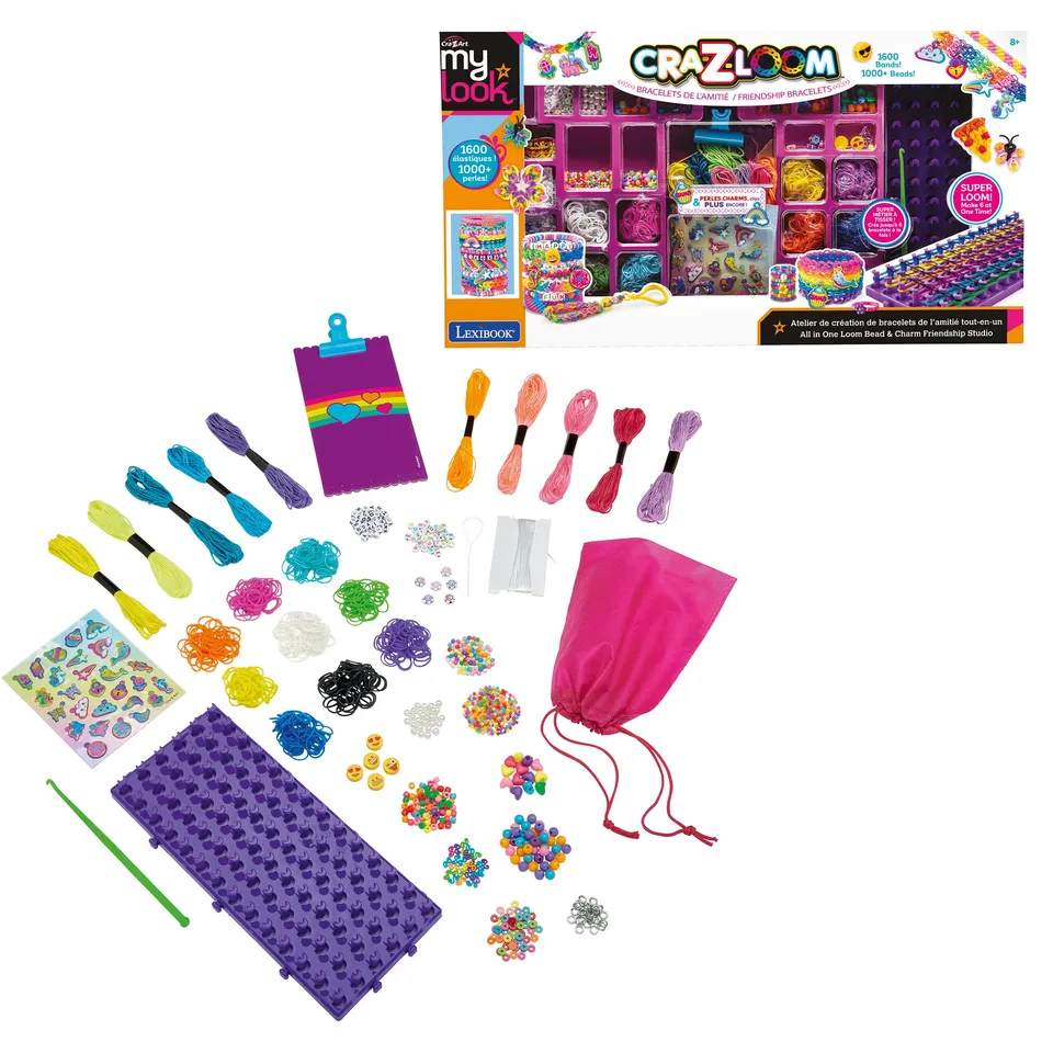 lexibook-kit-todo-en-uno-de-pulseras-de-amistad-crss46 image 1