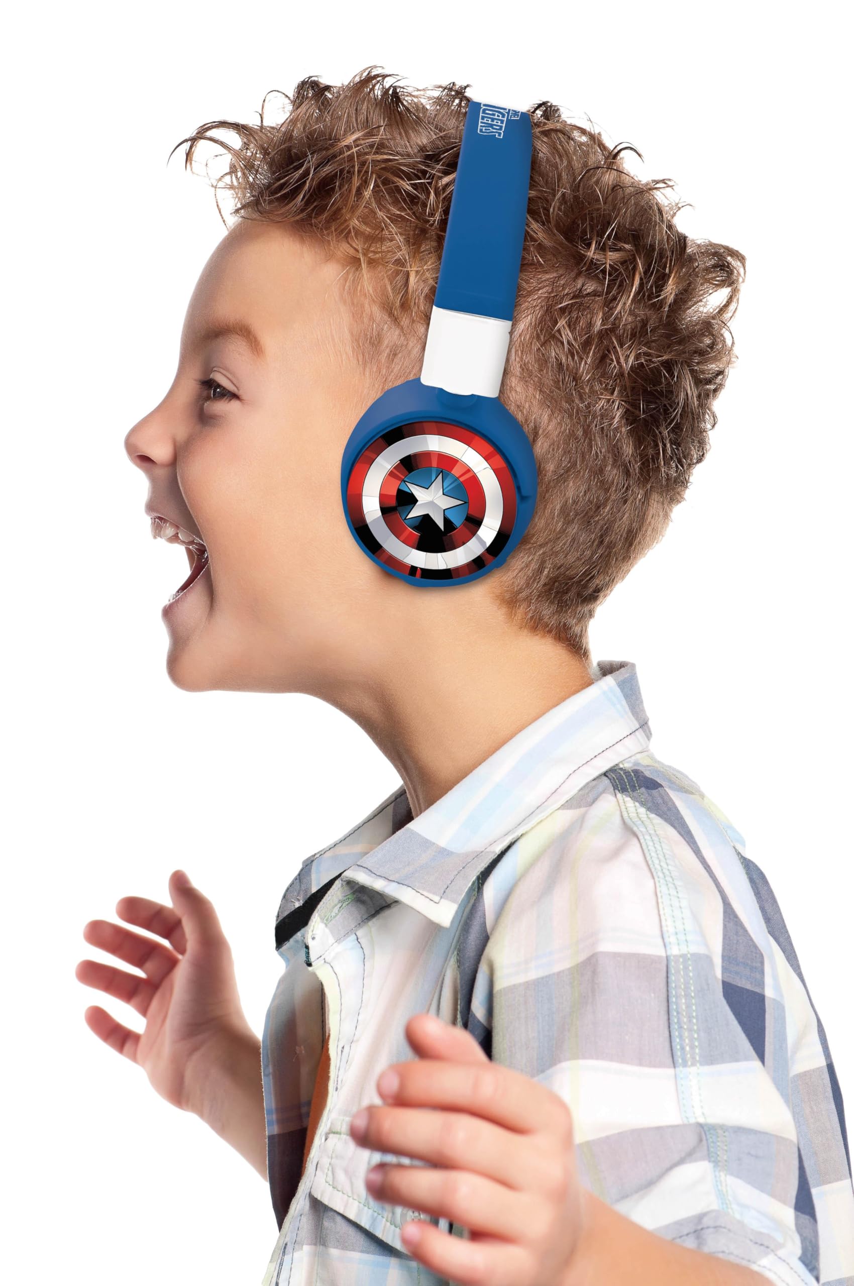 lexibook-hpbt010avlxb-vengadores-auriculares-bluetooth-infantiles-2-en-1 image 4
