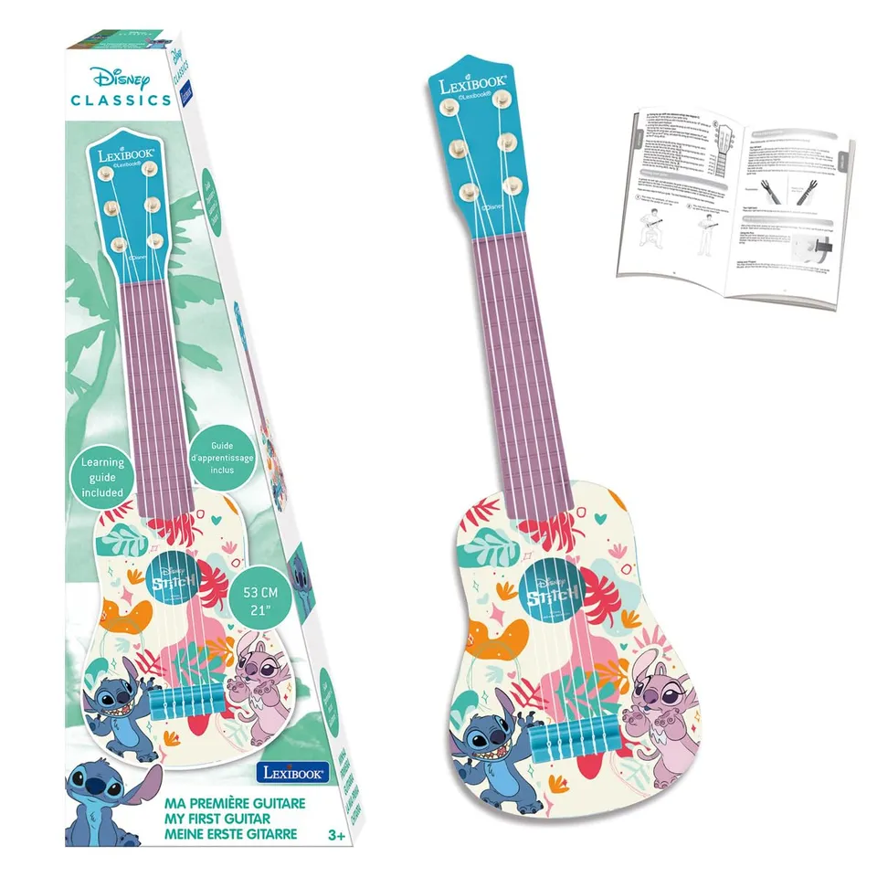 lexibook-stitch-mi-primera-guitarra-53-cm-k200d image 1