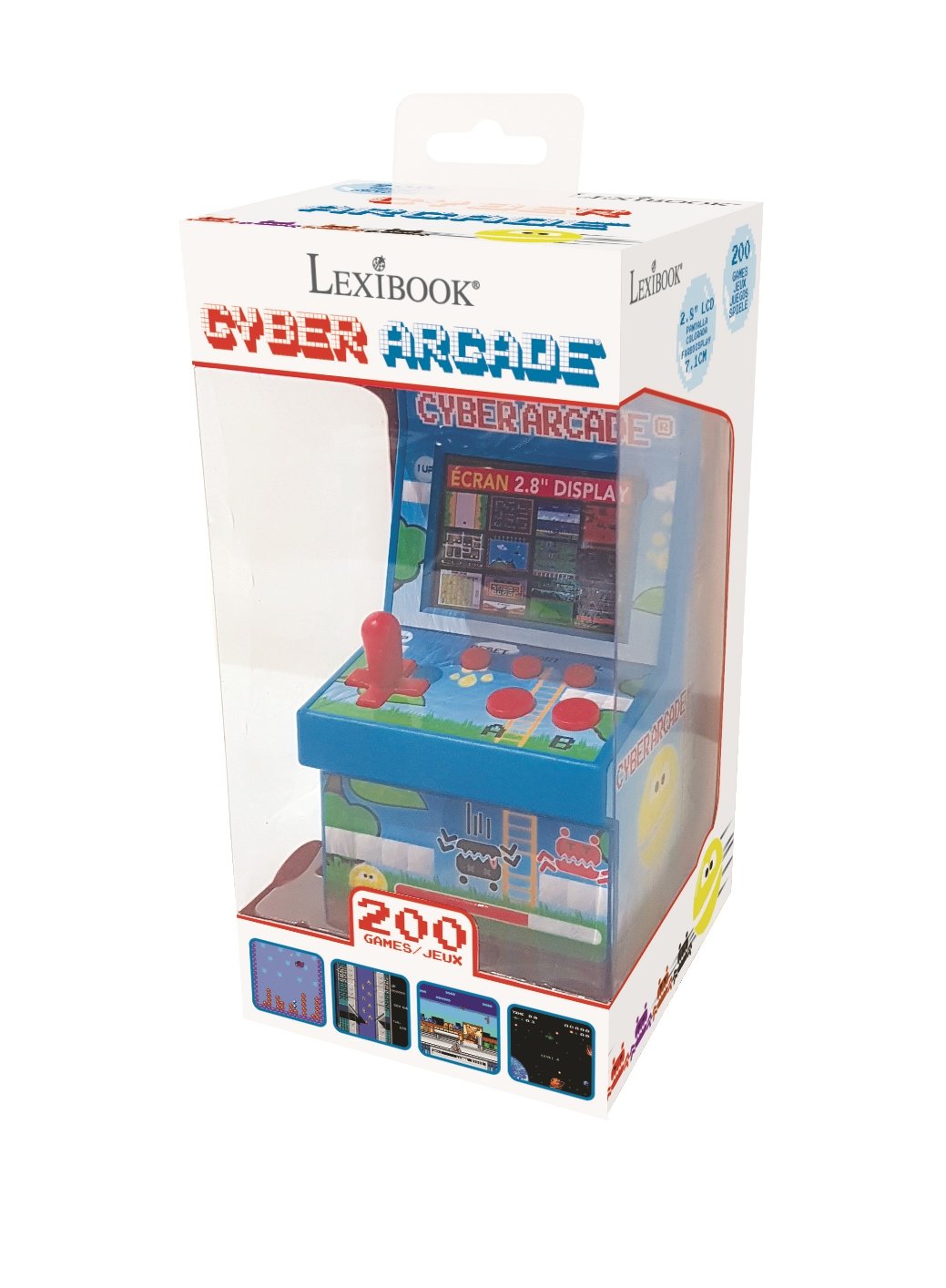lexibook-cyber-arcade-consola-jl2940-200-juegos image 2