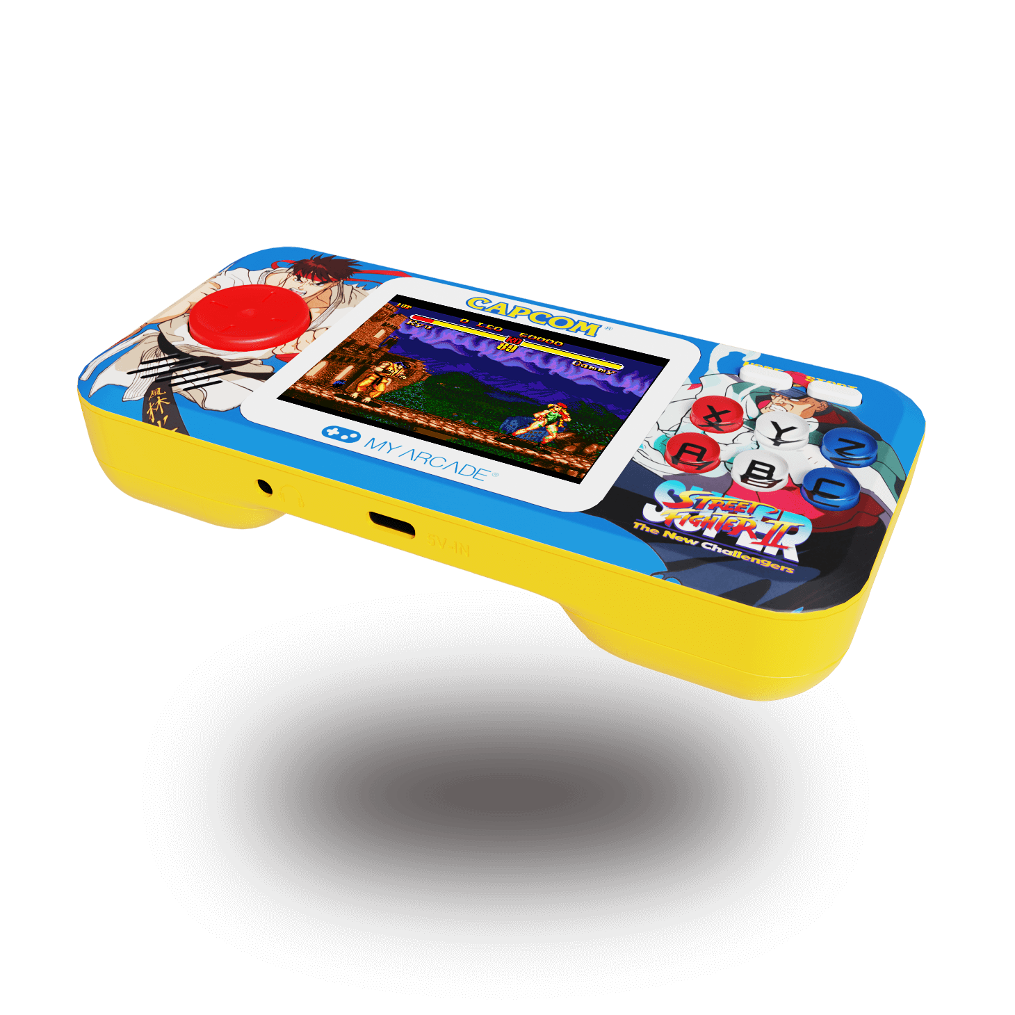my-arcade-super-street-fighter-ii-pocket-player-pro-consola-port-til-lucha image 2