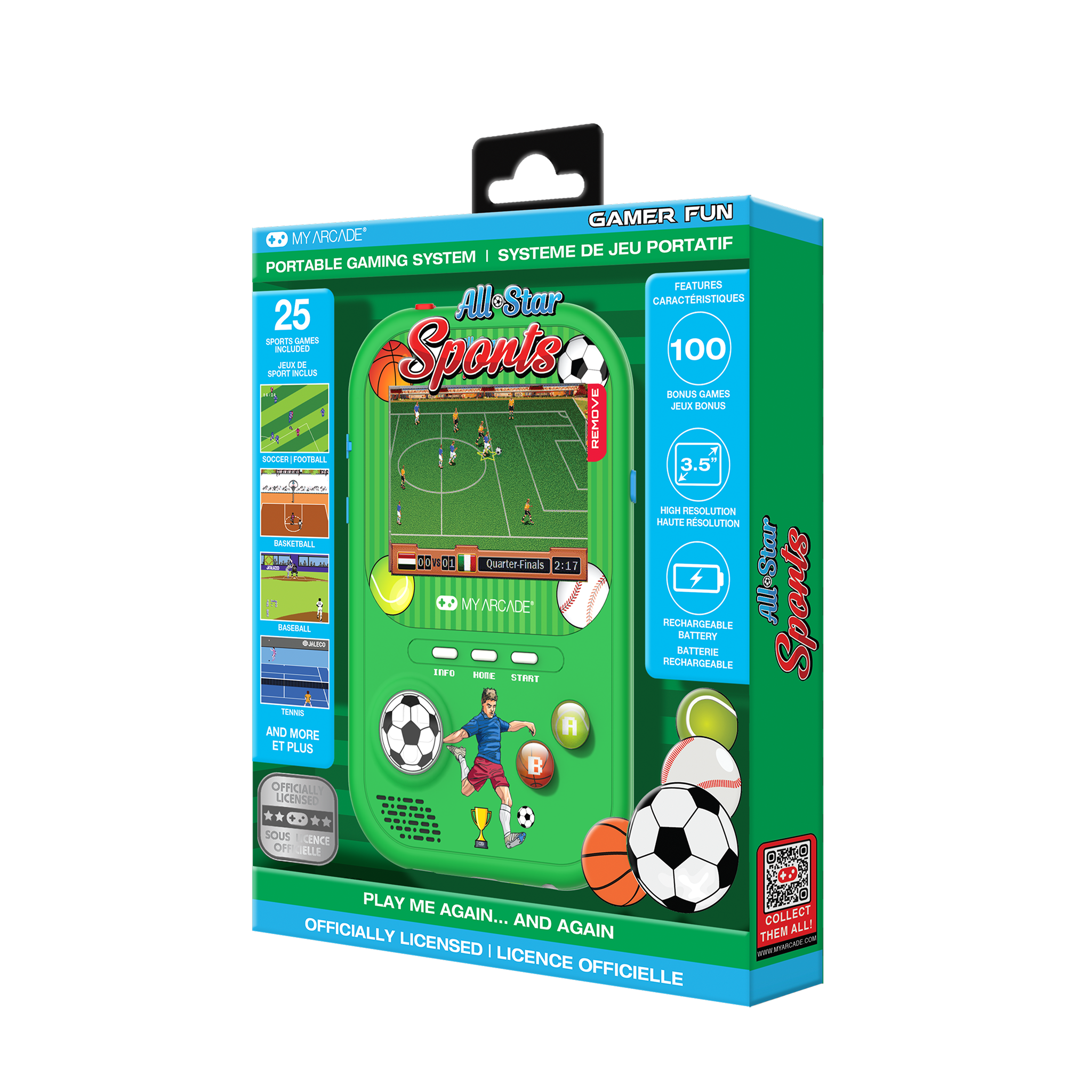 my-arcade-all-star-sports-gamer-fun-consola-port-til-go-gamer image 4