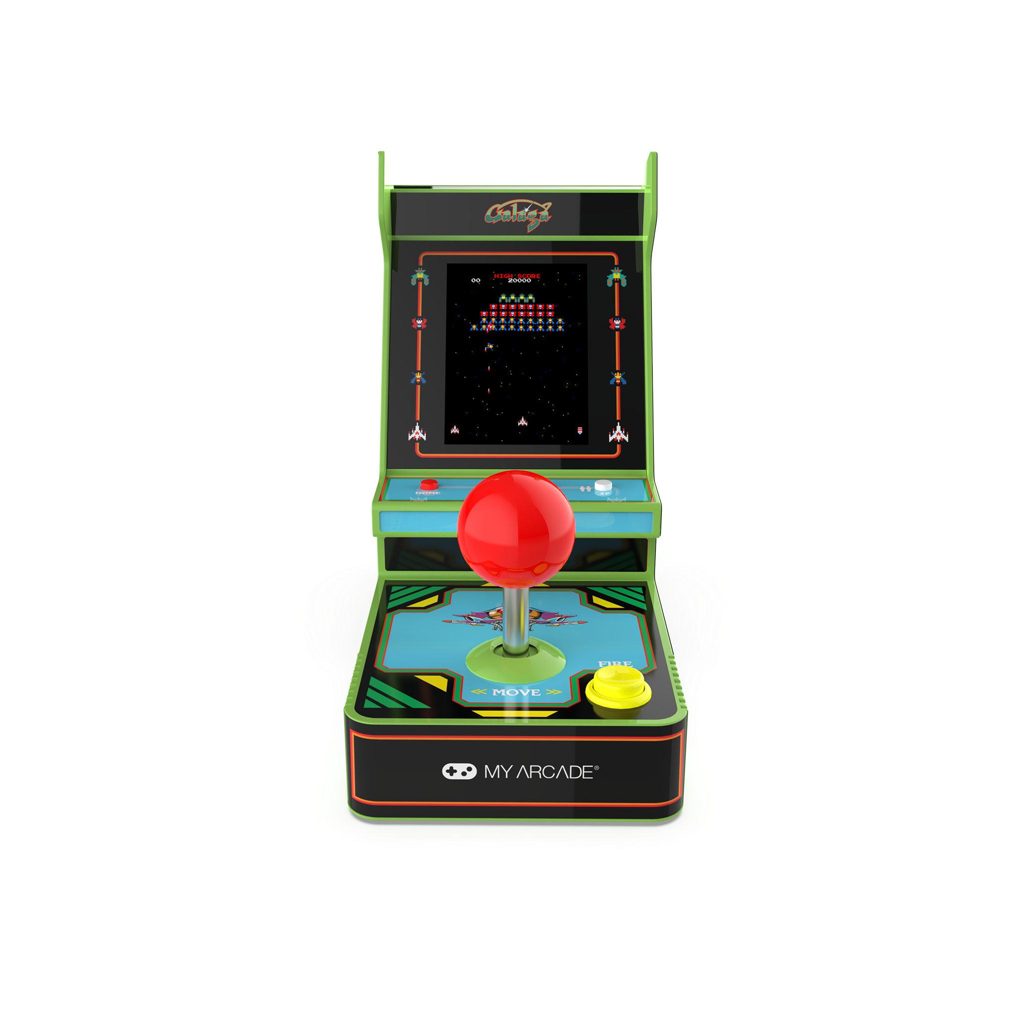 my-arcade-galaga-joystick-player-mini-arcade-shooter image 2