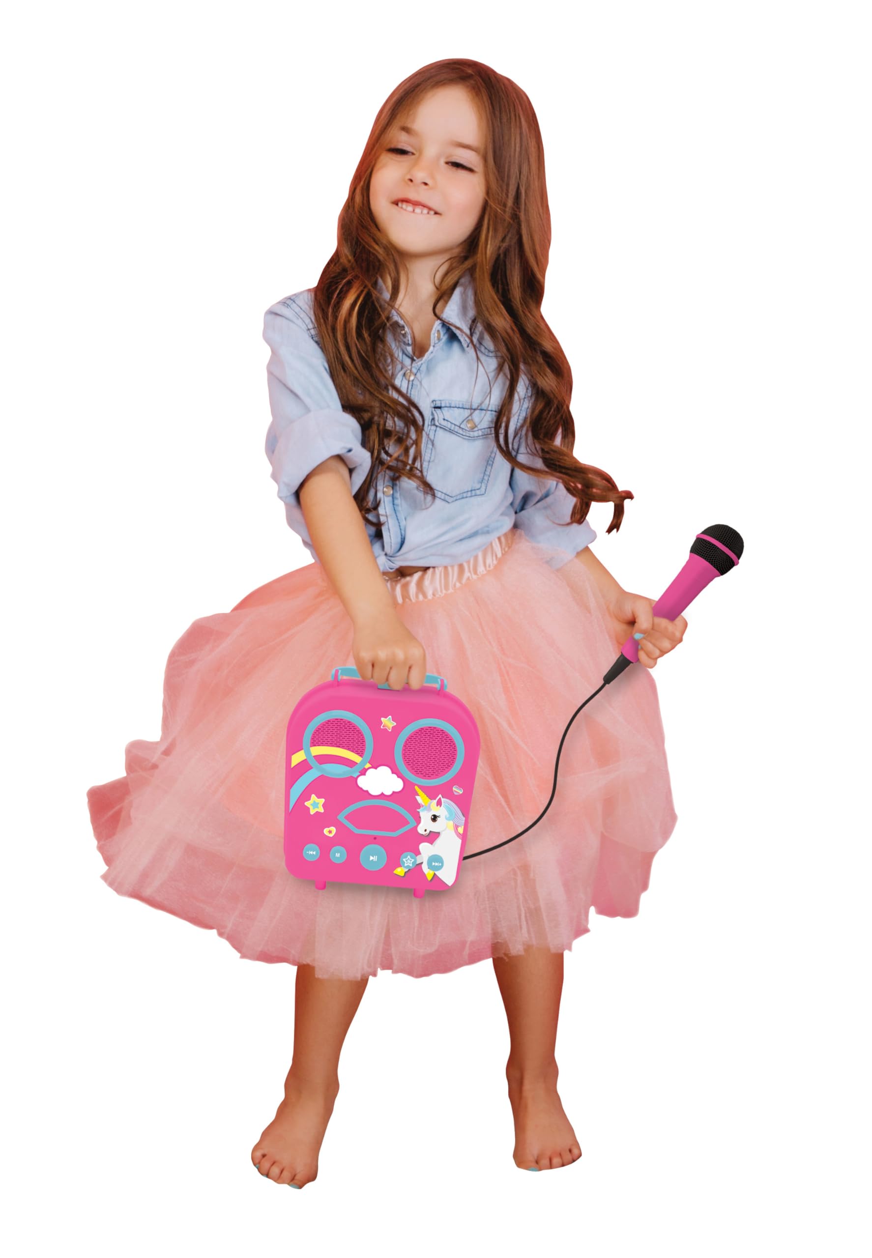 lexibook-my-secret-btc050uni-altavoz-karaoke-port-til-unicornio-con-micr-fono image 4