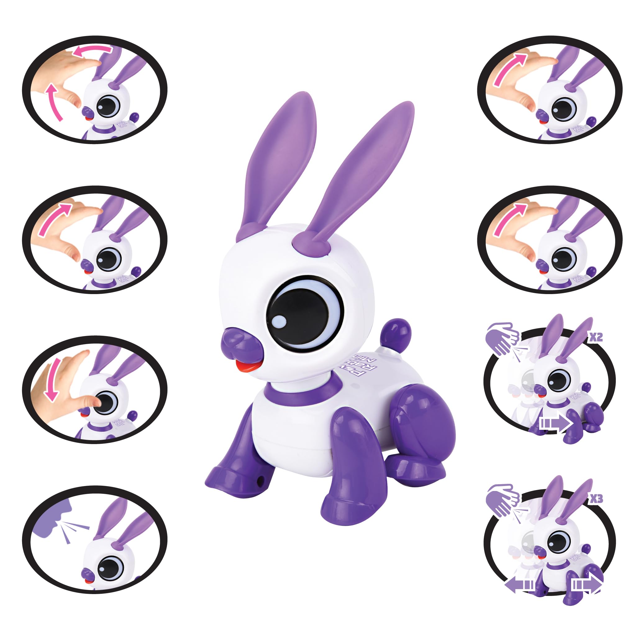 lexibook-power-rabbit-mini-robot-interactivo-rob02rab image 2