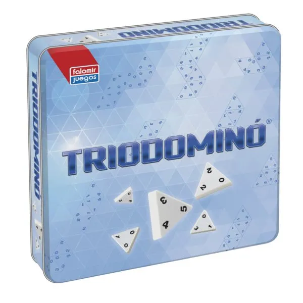 falomir-juegos-triodomino-caja-de-lata-juego-de-domin-triangular image 1