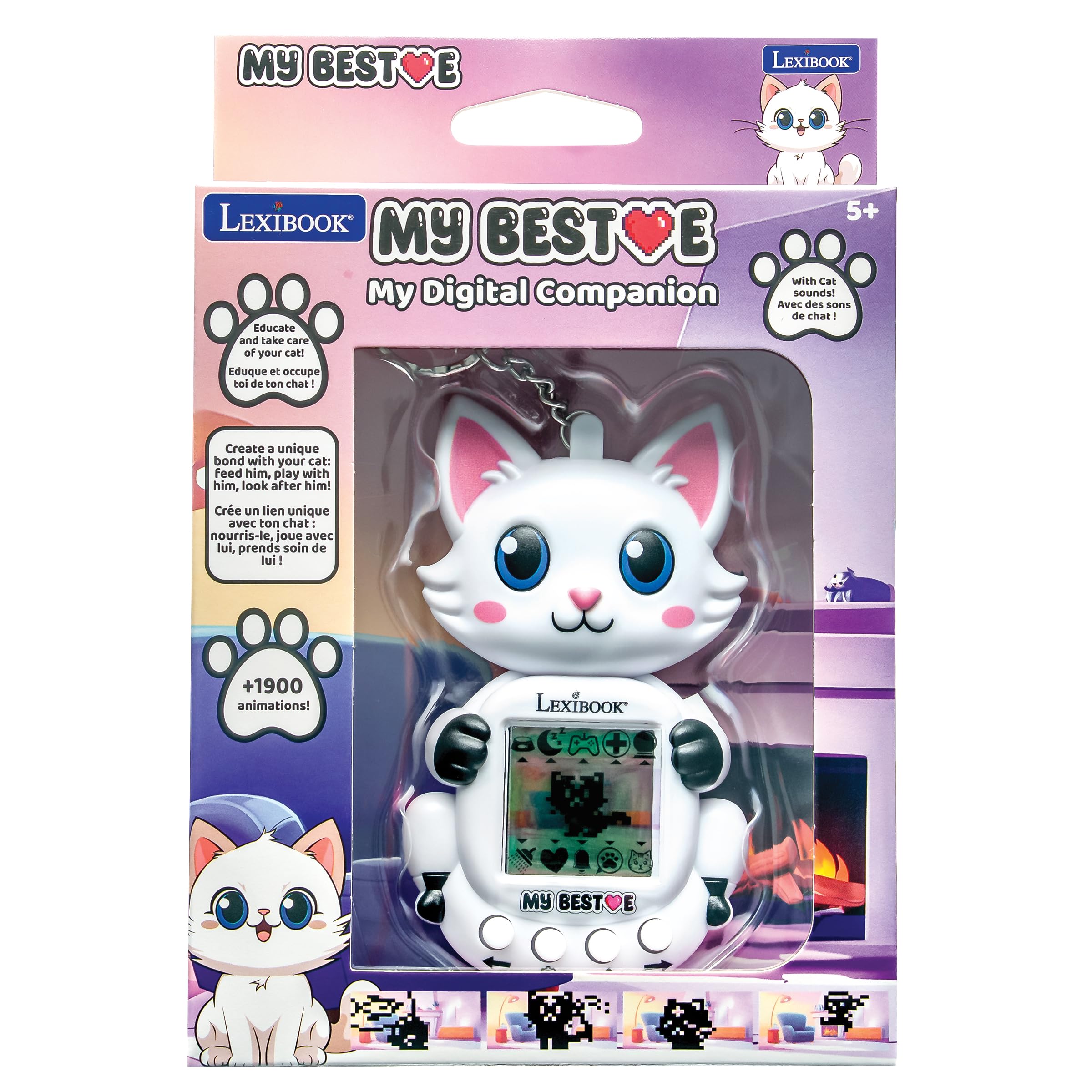 lexibook-jlmbcat-my-best-e-gato-consola-mascota-virtual image 5