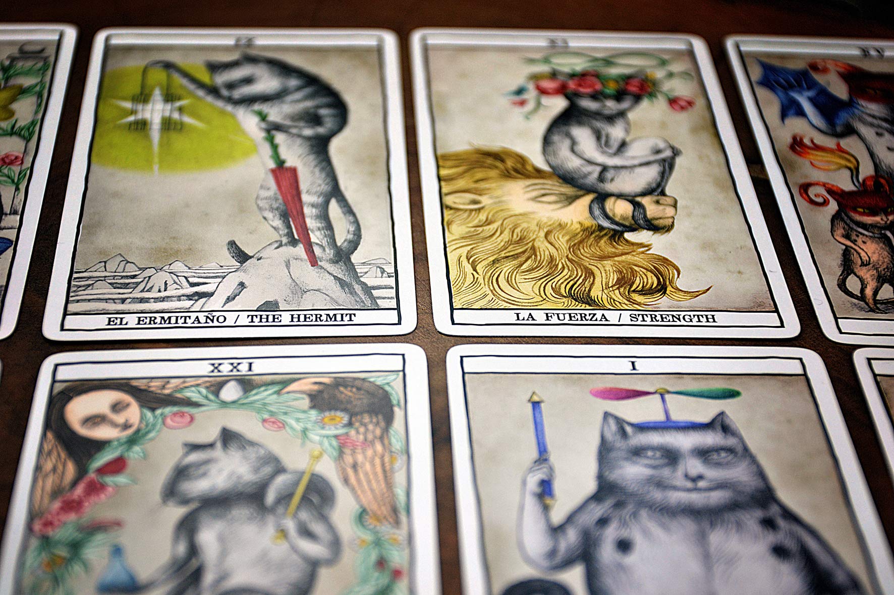 fournier-tarot-cats-by-ana-juan-78-cartas image 5
