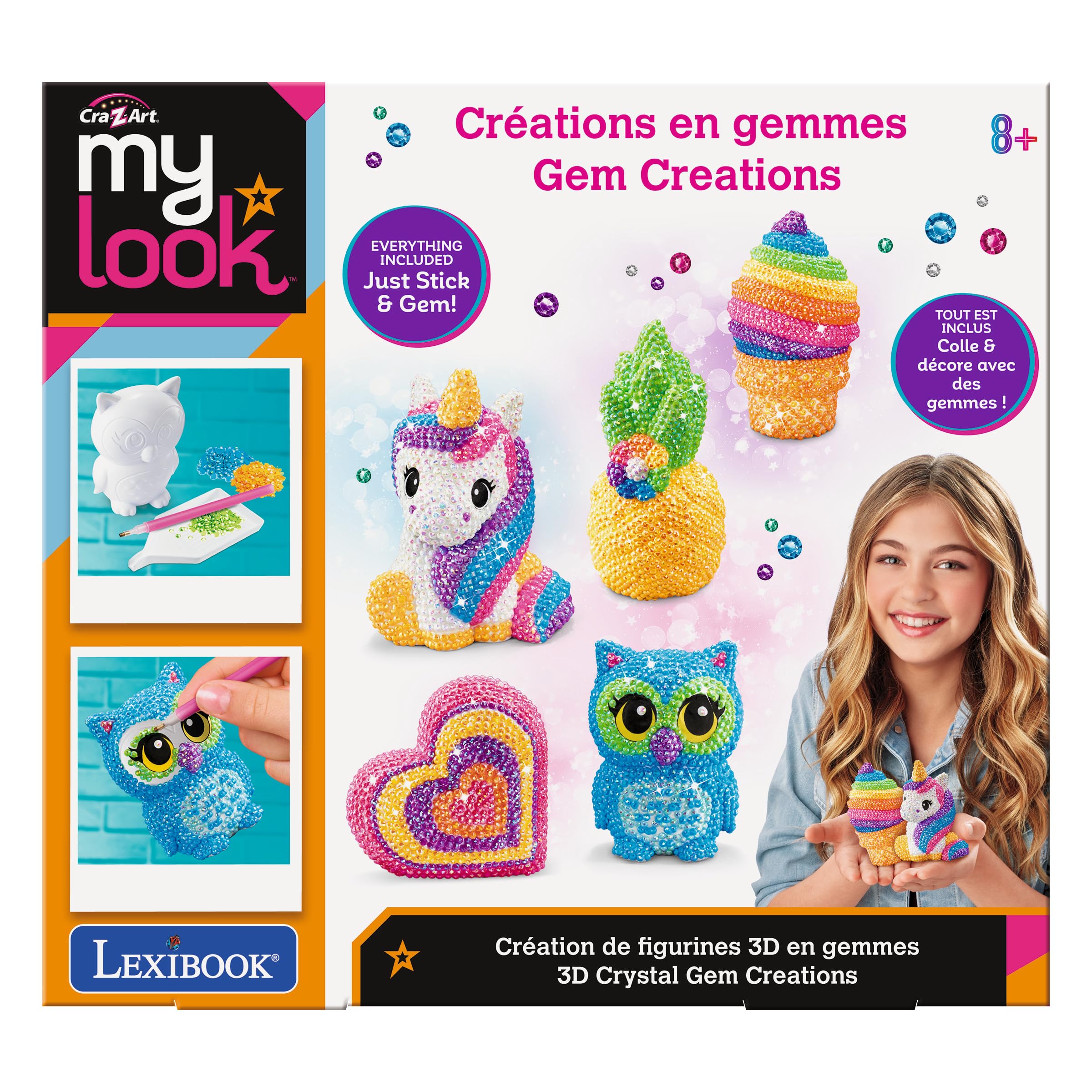 lexibook-crss4-kit-creaci-n-figuras-3d-con-gemas image 5