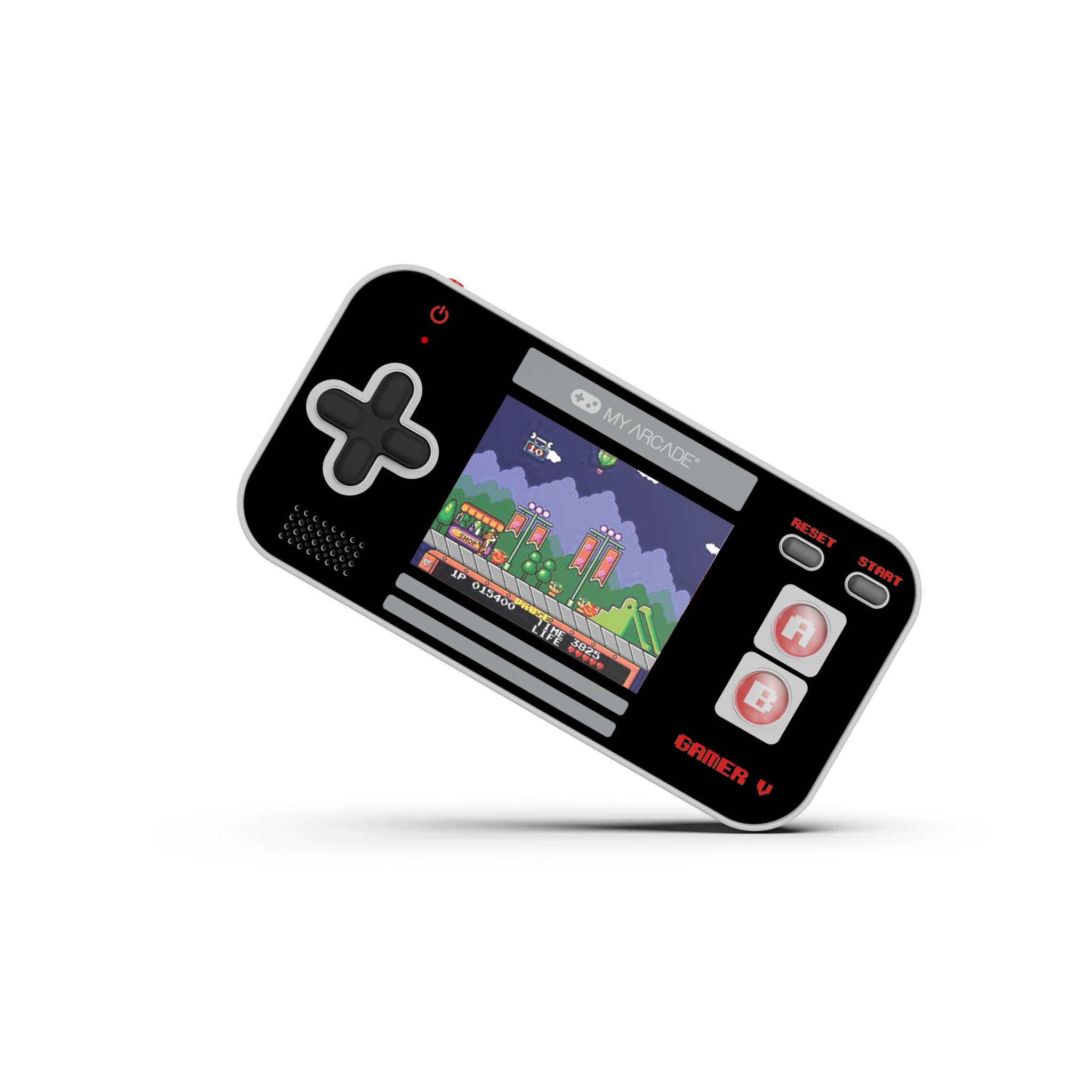 my-arcade-gamer-v-classic-negro-rojo-port-til-220-juegos image 1